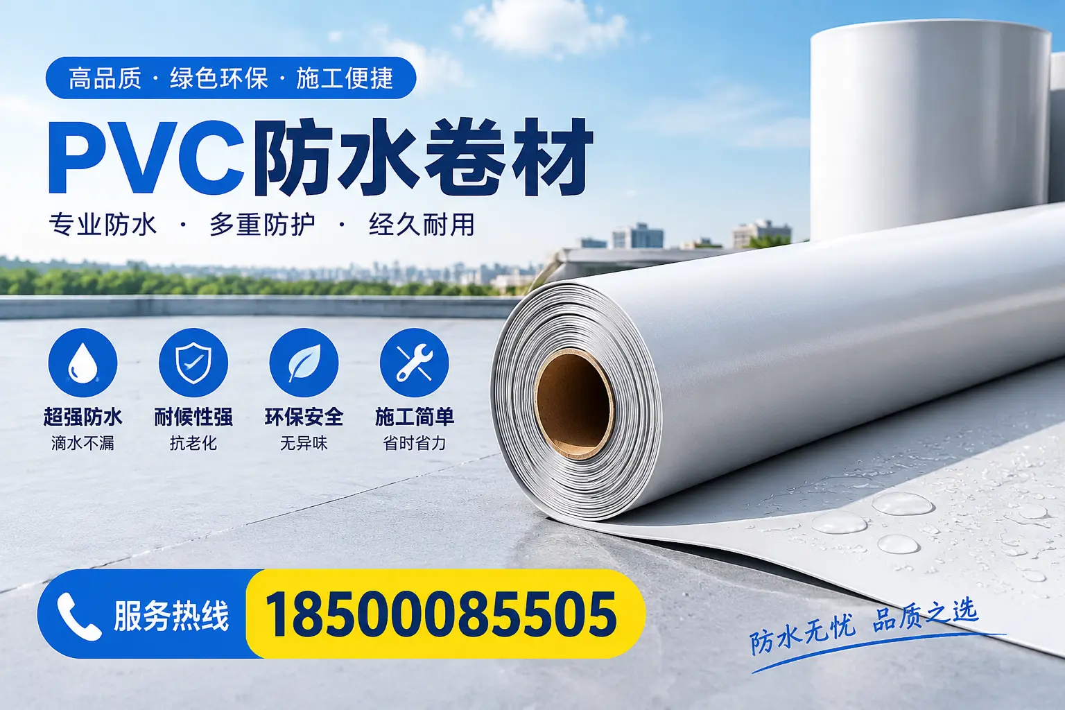 选用PVC防水卷材时需要避开的常见误区，特别是在白银